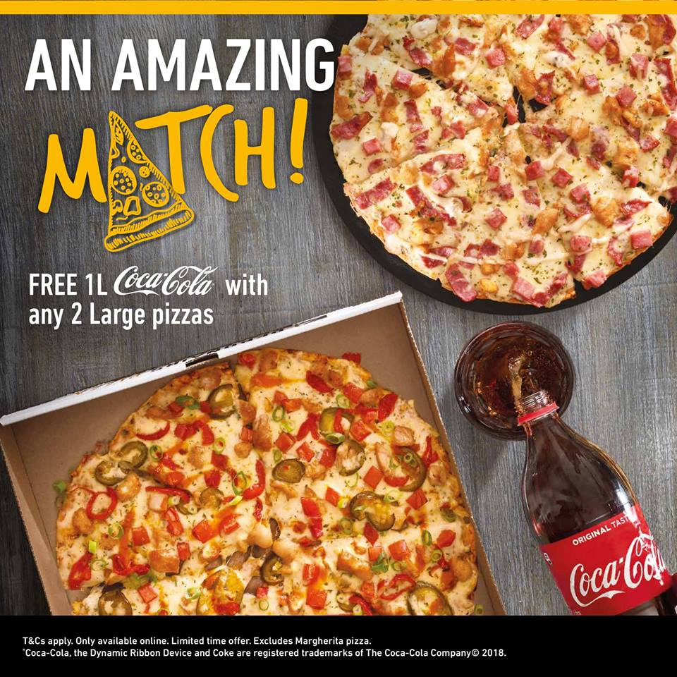 Debonairs Pizza Free Coca Cola | JustMoney